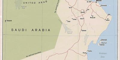 Peta dari Oman sohar